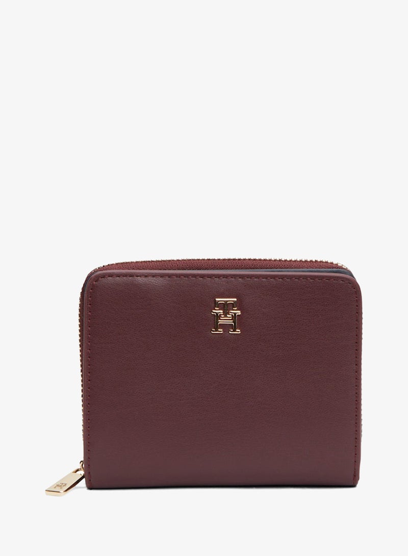 TOMMY HILFIGER Hilfiger Icon Zip-Around Flap Wallet - Image 1